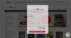 Desktop Screenshot of ergodebooks.com
